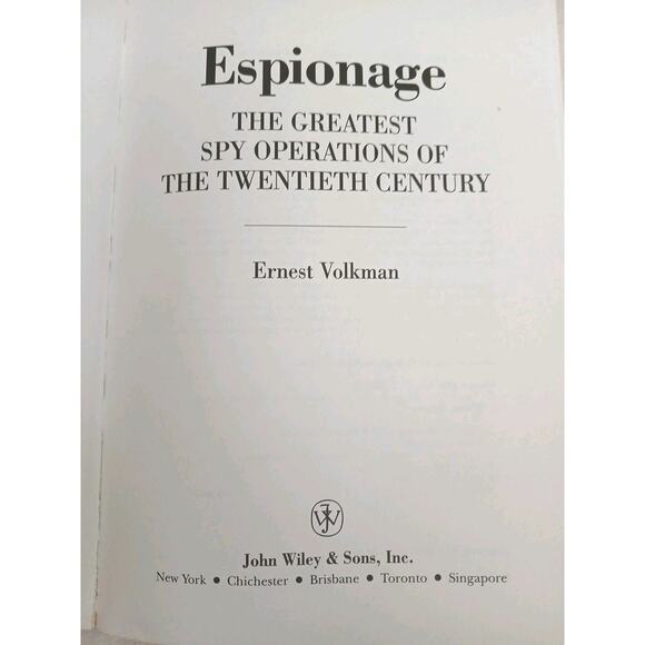 Espionage: The Greatest Spy Operations of the Twentieth Century Ernest Volkman - Picture 6 of 16